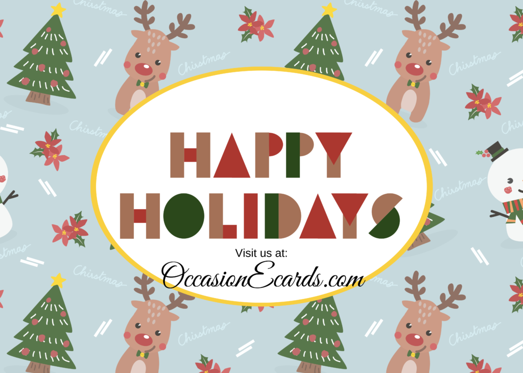 Christmas Holiday Ecards